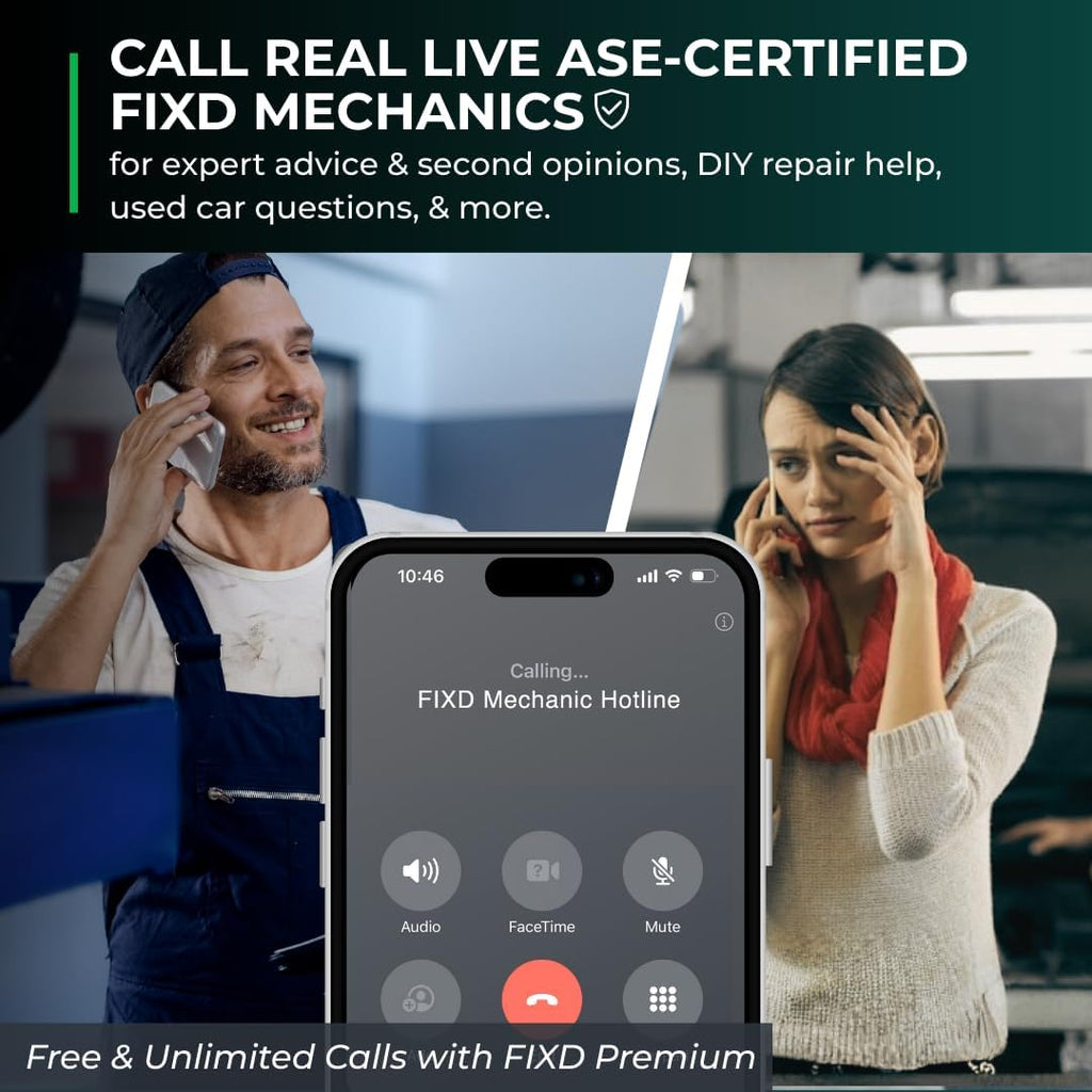 FIXD Bluetooth OBD2 Scanner for iPhone & Android - Diagnostic Scan Tool for Repairs and Car Buying - Check Engine Code Reader & Enhanced Codes - (3 Pack w/Free 14-Day FIXD Premium Bundle)