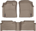 WeatherTech Custom Fit FloorLiners for Toyota Tundra - 1st & 2nd Row (45044-1-2), Tan