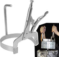 T-47781AC 1-2-3-4 and 3-5-Reverse Clutch Drum Clamp Removal and Installation Repair Tool Compatible with GM 6L50E 6L80E 6L90E Transmission Heavy Duty Steel