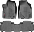 WeatherTech Custom Fit FloorLiners for Toyota Highlander, Highlander, Highlander - 1st & 2nd Row (44632-1-2), Black