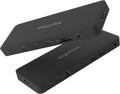 VisionTek VT8100DL USB-C Docking Station Quad 4K – Enterprise Premium Laptop Dock, 2X HDMI, 2X DisplayPort, 100W Charging, Thunderbolt Compatible