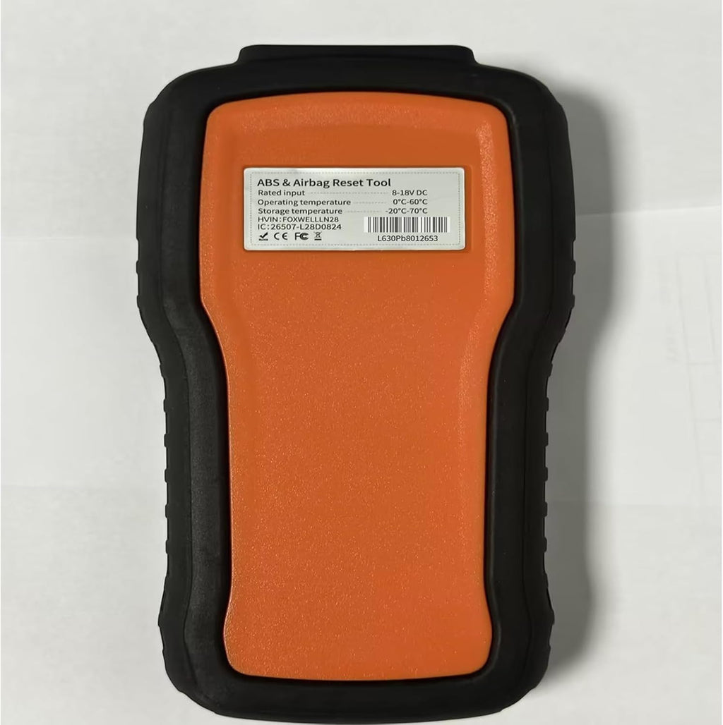 FOXWELL NT630 Plus OBD2 Scanner with ABS and SRS, Brake Code Reader with Auto Bleed, ABS Module Bidirectional Control, Oil EPB SAS Reset, Check Engine Light, Live Data, No Subscription Required
