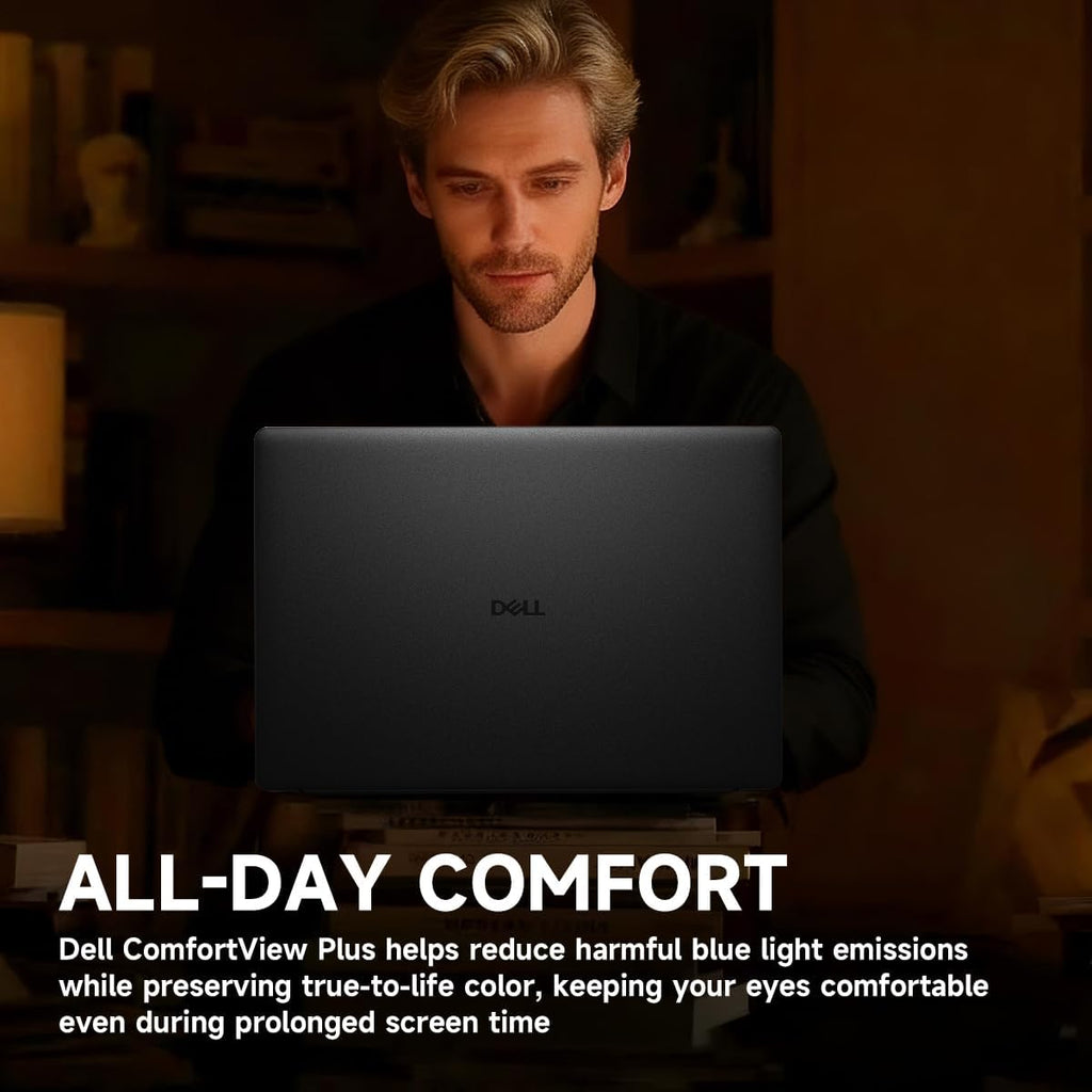 Dell 16 Touchscreen Laptop Computer - Intel 10-Core 7 150U (up to 5.4 GHz), 32 GB DDR5 RAM, 1 TB SSD, 16' FHD+ Touch Display, Backlit KB, Wi-Fi 6, Copilot AI, Windows 11 Pro, Black
