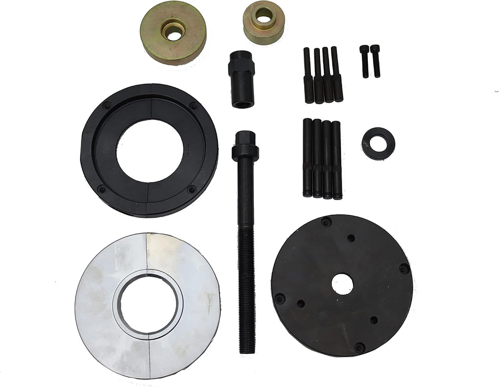 INTBUYING 20PCS Wheel Hub Bearing Unit Tool Set Installer Removal Automotive Mechanics Tool Kit Heavy Duty Bearing Splitter with Case 82mm
