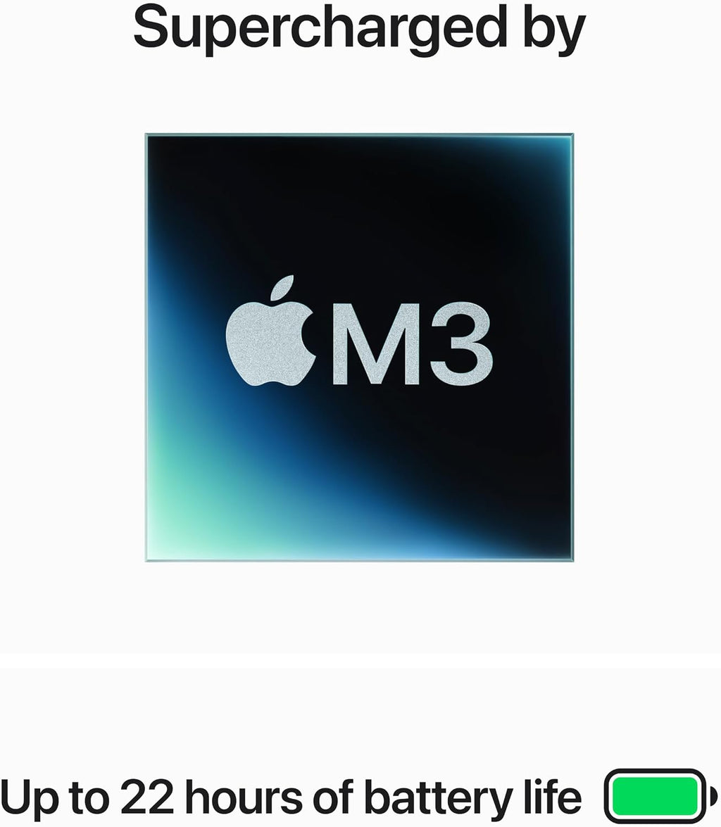 Apple 2023 MacBook Pro Laptop M3 chip with 8‑core CPU, 10‑core GPU: 14.2-inch Liquid Retina XDR Display, 8GB Unified Memory, 1TB SSD Storage; Space Gray with AppleCare+ (3 Years)