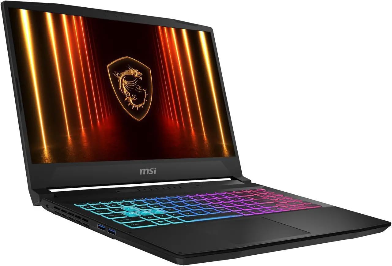 msi Katana 15 HX Gaming Laptop 15.6' 165Hz WQHD(2560x1440) IPS Display Intel 16-Core i7-14650HX 48GB DDR5 4TB SSD NVIDIA GeForce RTX 5070 8GB GDDR7 Wi-Fi 6E 4-Zone RGB Backlit Keyboard Win11 Pro