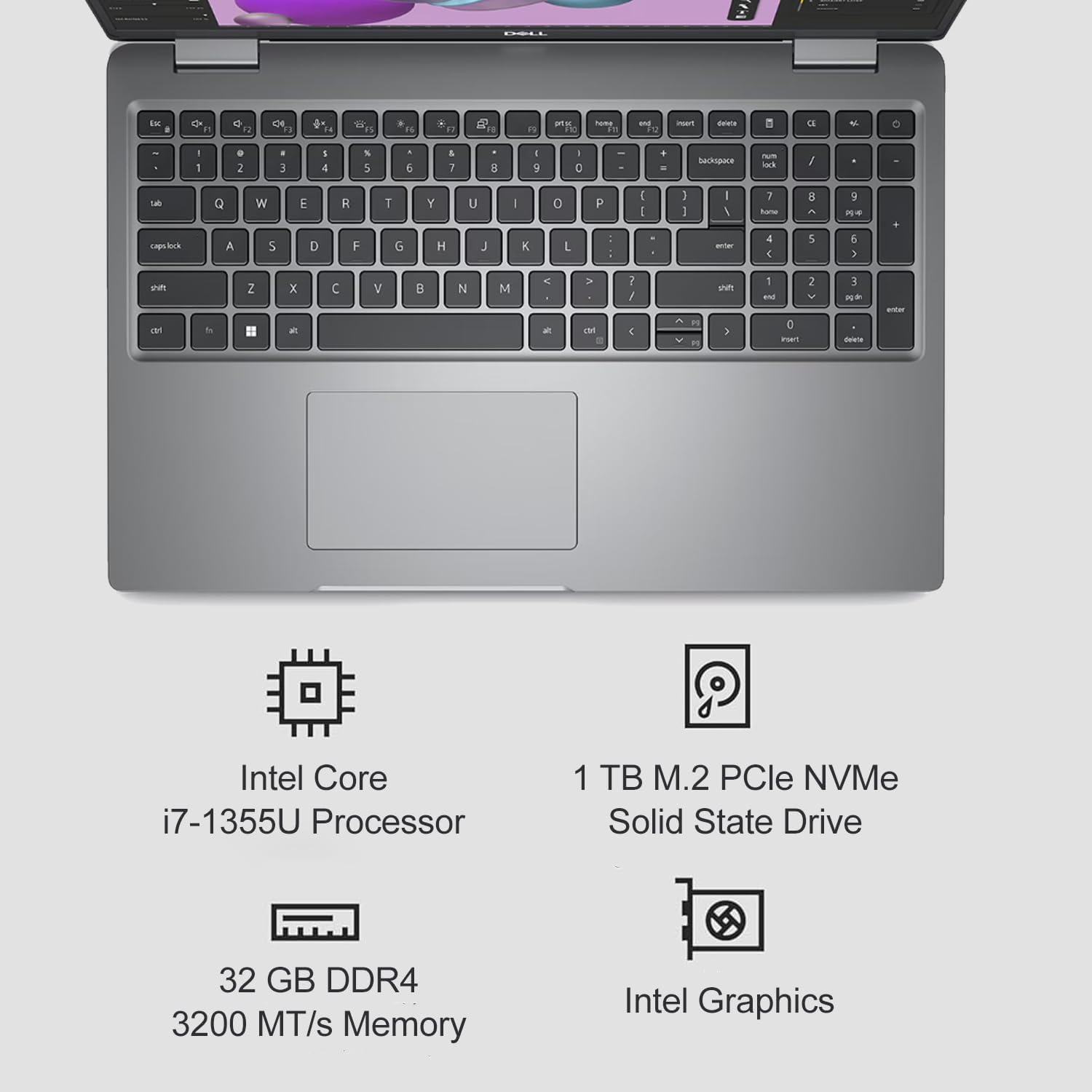 Dell Precision 3580 Mobile Workstation Laptop (15.6' FHD, Intel 10-Core i7-1355U vPro, 32GB RAM, 1TB SSD) for Business, Engineer, 2x Thunderbolt 4, Backlit, 1080p IR Webcam, Ethernet, Win 11 Pro