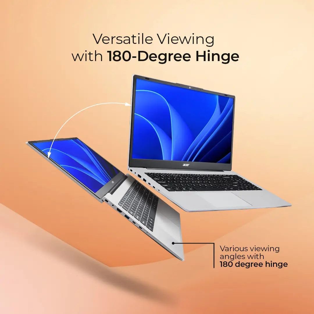 acer Aspire 3 Laptop, 15.6' FHD 1920 x 1080 Display, 16GB RAM 1TB SSD, AMD Ryzen 5 Series Processor, Windows 11 Pro, Backlit Keyboard, HD Camera, Up to 8 Hours Battery Life, WiFi 6