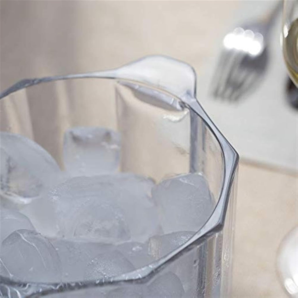Brushed Gold Stainless Steel Ice Bucket Barware Kit - Walled Insulated with Lid, Carry Handle and Tongs Set