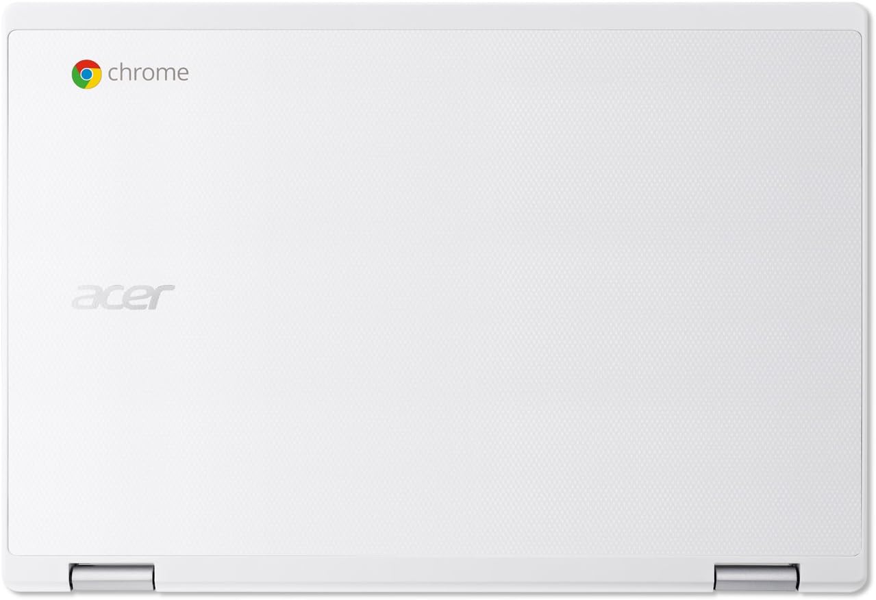 acer Chromebook R 11 Convertible, 11.6-Inch HD Touch, Intel Celeron N3150, 4GB DDR3L, 32GB, CB5-132T-C1LK, Denim White