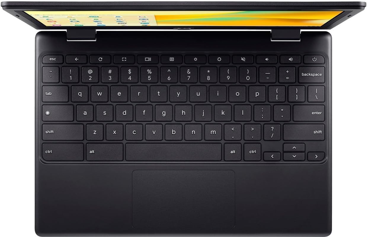 Acer 311 Chromebook Laptop for Student Business, Dual-Core Intel N4500 Processor, 11.6' HD Display, 4GB RAM, 64GB Storage, Webcam WiFi, Long Battery, Chrome OS- Black, Wireless Earphone, W/O Mouse