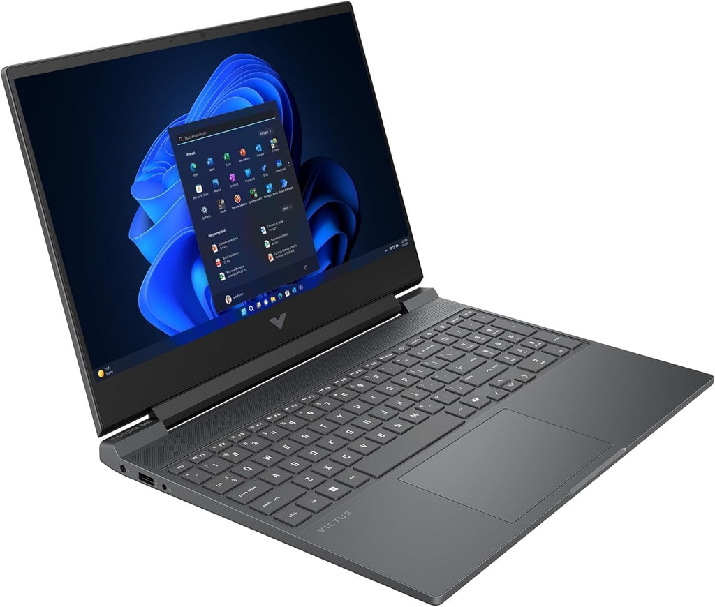 HP Victus 15.6'' FHD 144Hz IPS Gaming Laptop, Intel Core i5-13420H, 32GB DDR4 RAM, 1TB SSD, NVIDIA GeForce RTX 4050 6GB, Backlit Keyboard, Win11 Home, Mica Silver with TGY Accessories