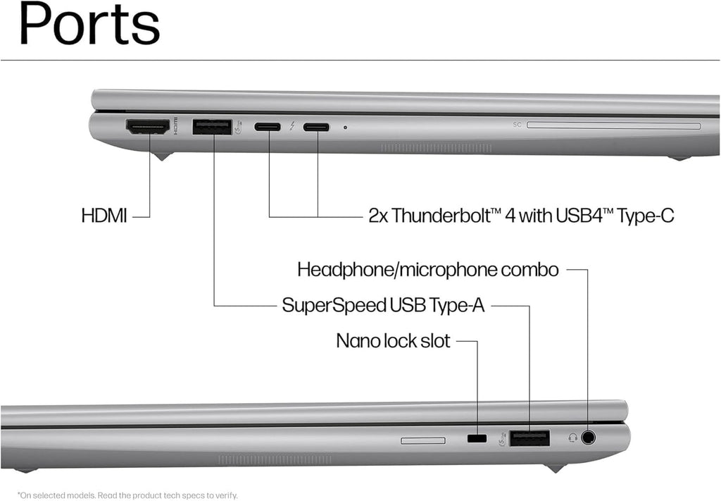 HP ZBook Firefly 14 G11 Mobile Workstation AI Laptop (14' FHD+, Intel Core Ultra 7 165U, 64GB DDR5, 2TB SSD) For Engineer, Designer, 5MP IR Webcam, Fingerprint, Backlit, 2x Thunderbolt 4, Win 11 Pro