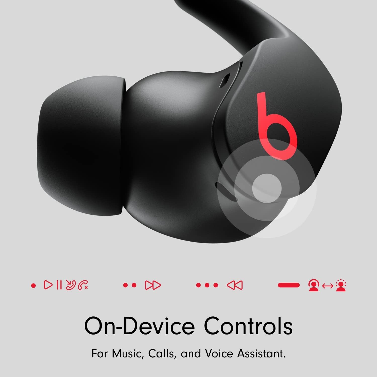 Beats Fit Pro True Wireless Bluetooth Noise Cancelling in-Ear Headphones - Black