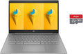 HP HD 14' Chromebook Laptop for Student and Business, Intel Celeron Processor N4120, 4GB RAM 128GB Storage(64GB eMMC + 5ave 64GB Flash Memory), Wi-Fi, Bluetooth, HDMI, Chrome Os, Modern Gray