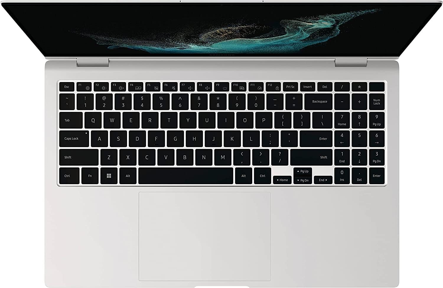 Samsung Galaxy Book Pro 360 2-in-1 Laptop for Creator, Photographer, Designer (15.6' FHD Touchscreen, Intel Core i7-1260P, 16GB RAM, 2TB SSD, Pen) Backlit, Fingerprint, IST Hub, Win 11 Home, NP950QED