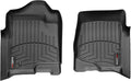 WeatherTech Custom Fit FloorLiners for Chevrolet Silverado, Avalanche, Avalanche - 1st Row (440661), Black