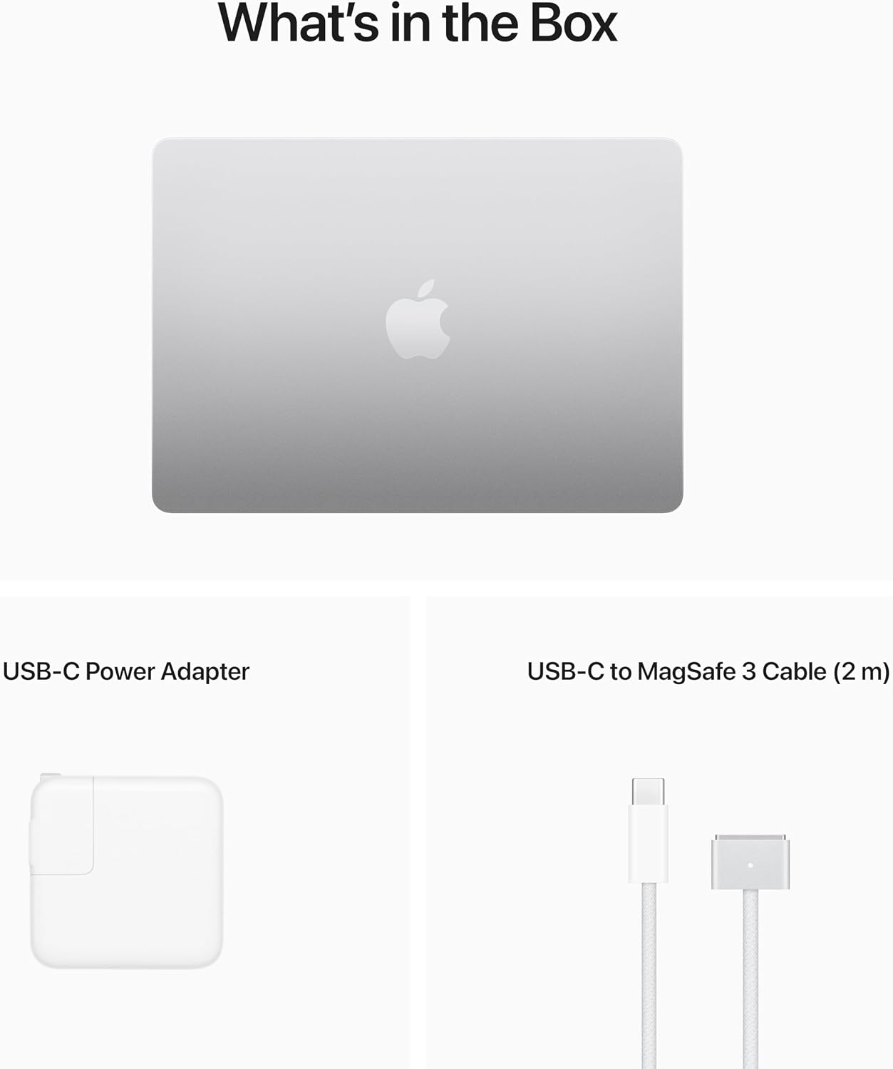 Apple 2022 MacBook Air Laptop with M2 chip: Built for Apple Intelligence, 13.6-inch Liquid Retina Display, 8GB RAM, 512GB SSD Storage, Backlit Keyboard, 1080p FaceTime HD Camera; Silver