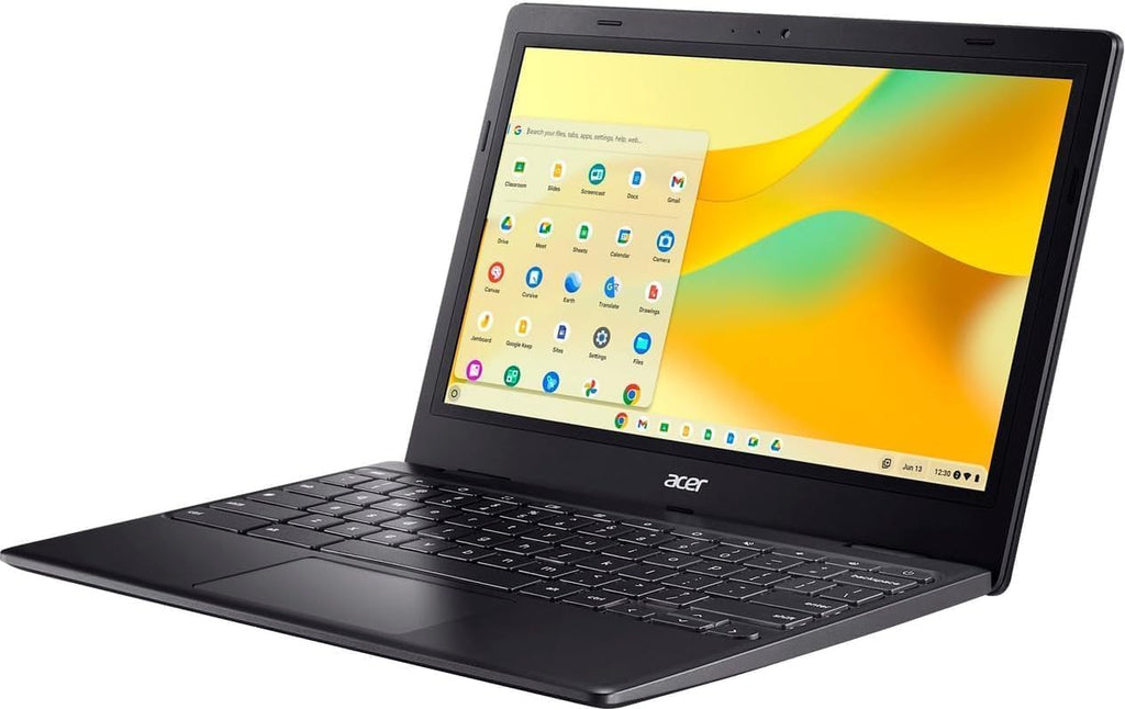 Acer 311 Chromebook Laptop for Student Business, Dual-Core Intel N4500 Processor, 11.6' HD Display, 4GB RAM, 64GB Storage, Webcam WiFi, Long Battery, Chrome OS- Black, Wireless Earphone, W/O Mouse