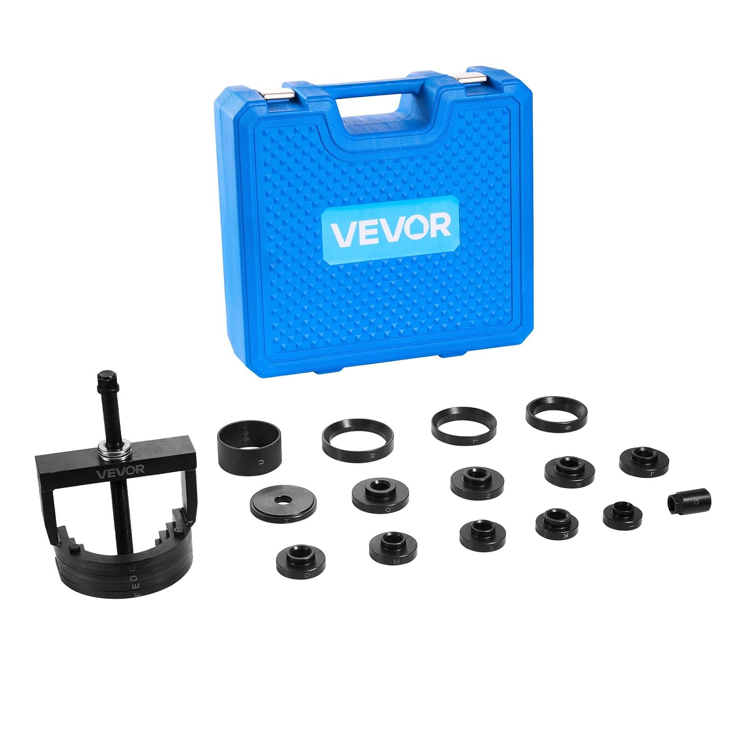 VEVOR Master Wheel Hub & Bearing Remover & Installer Kit, Fits Most Front-Wheel Drive Vehicles, Front Wheel Bearing Removal Tool, Wheel Bearing Installer Kit, Easy Bearing Swaps with No Press Required