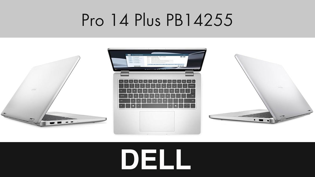 Dell Pro 14 Plus Copilot+ Business Laptop (Next Gen Latitude 5450) 14.0' IPS FHD+ (AMD Ryzen 7 PRO 250 (> Ultra 5 135U), 16GB LPDDR5X, 512GB SSD, Backlit, 2 Thunderbolt 4, 1080p IR Webcam, Win11Pro)