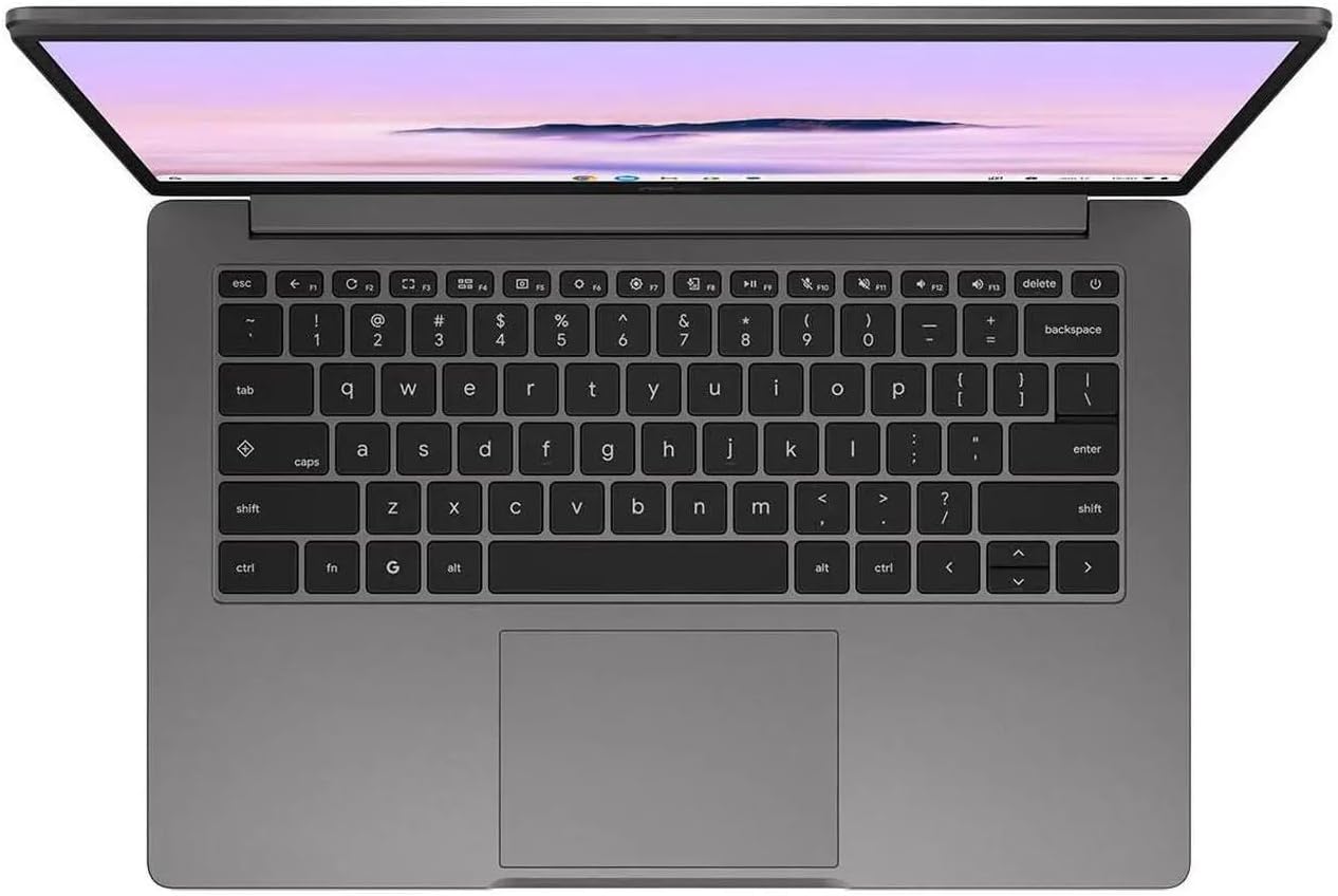 ASUS Chromebook Plus CX 14' FHD Touchscreen Laptop with Google AI|Intel Core 3 N355 Processor|Intel UHD Graphics|Gray| 8GB RAM DDR5 | 256GB SSD | Chrome OS | Bundle with Wireless Mouse