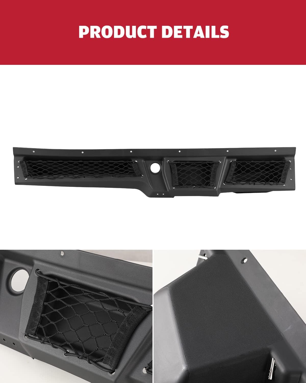 A & UTV PRO Under Dash Storage Pocket Box, Compatible with 2014-2024 Honda Pioneer 700 Accessories,Replace OEM #08L73-HL3-A41