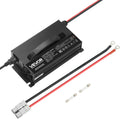 VEVOR 12V 40A Lithium Battery Charger, 14.6V, AC-DC LiFePO4 Smart Charger, with Anderson Connector, LED Indicator, 0V Activation, for Lithium LiFePO4 Deep Cycle Rechargeable Batteries of Boat, RV