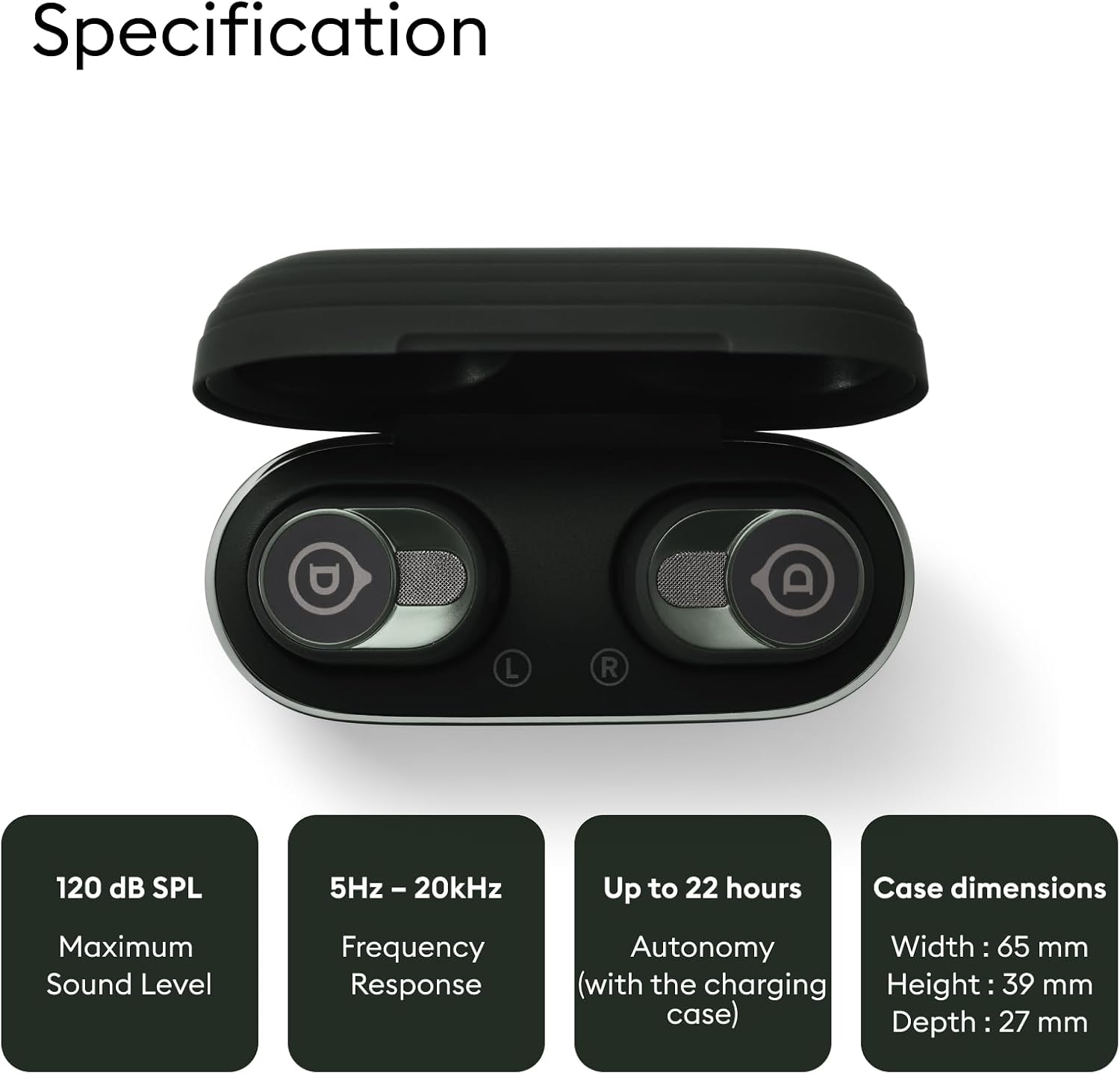 Devialet Gemini II True Wireless Earbuds - Deep Forest - Audiophiles - Daily Music & Commute - Pristine Audio Fidelity Sound Clarity and Effective Noise Cancellation.