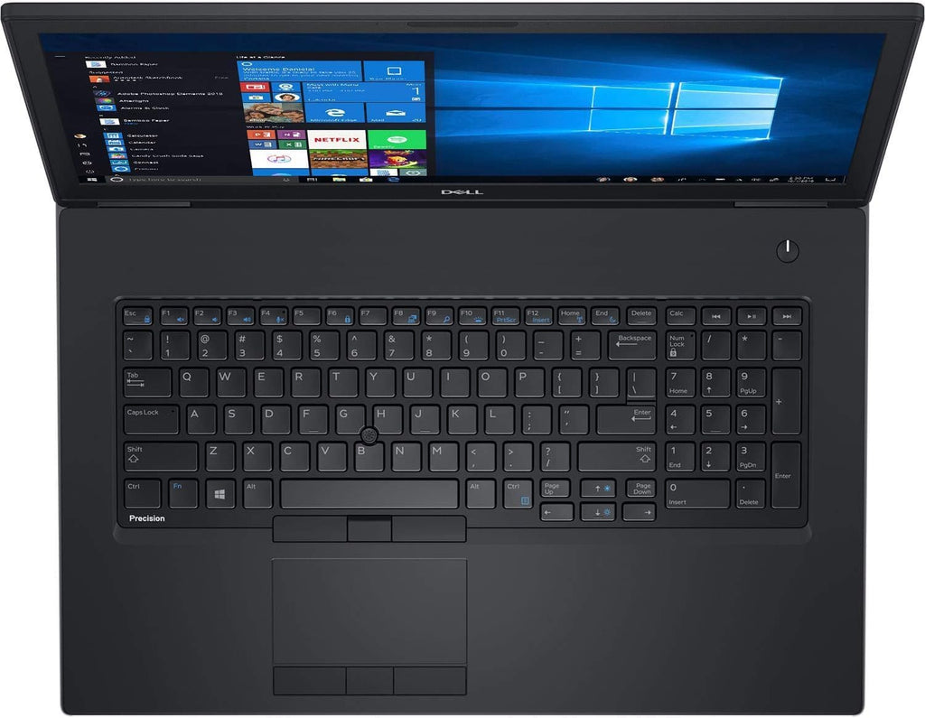 Dell Precision M7730 Laptop, 17.3inch FHD (1920x1080), Intel Xeon E-2176M, 64GB (4x16GB) RAM, 1TB SSD, NVIDIA Quadro P3200, Windows 10 Pro (Renewed)