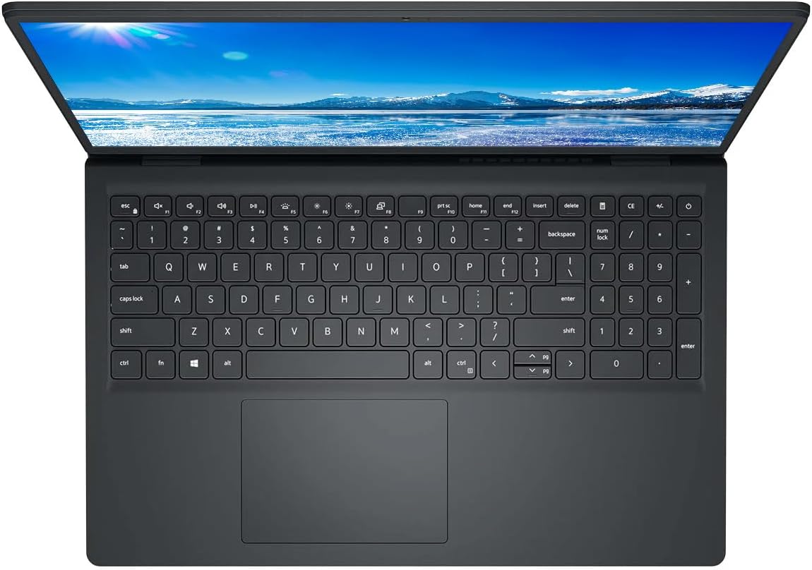 Dell Touchscreen 15.6' FHD Business Laptop Computer, 8-Core AMD Ryzen 7 7730U Processor, AMD Radeon Graphics, Windows 11, Numeric Keypad, Black (AMD Ryzen 7, 12GB RAM | 512GB Storage)
