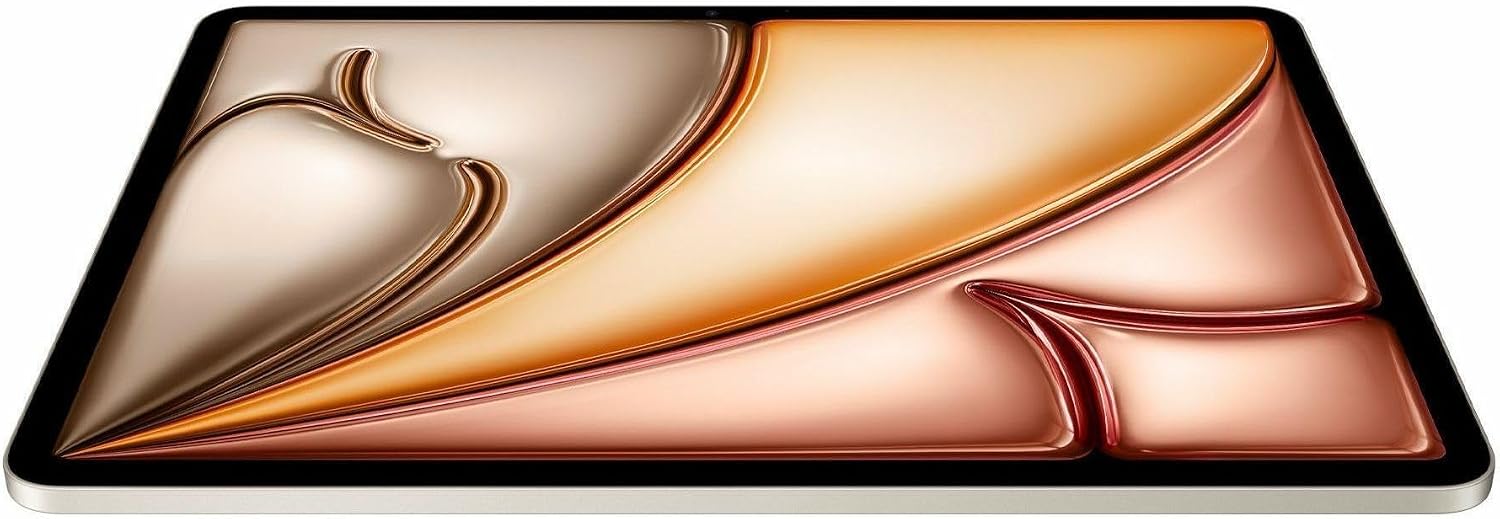 2025 Apple iPad Air (11-inch, Wi-Fi + Cellular, 128GB) - Starlight (Renewed)