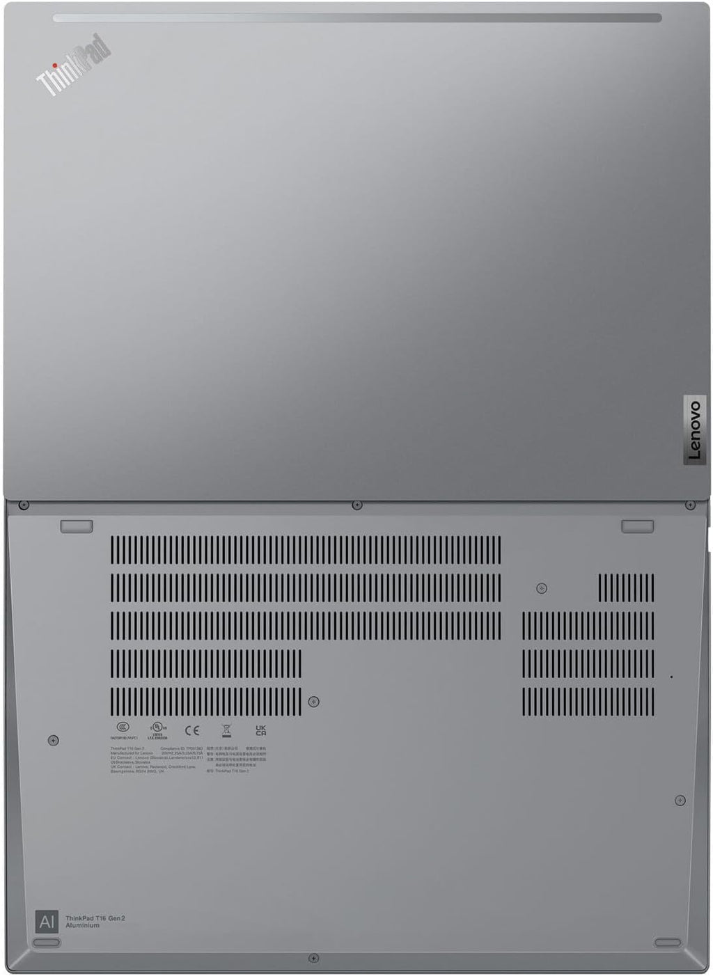 Lenovo ThinkPad T16 Gen 2 Business Laptop (16' FHD+ Touchscreen, Intel 10-Core i7-1355U, 48GB DDR5 RAM, 2TB SSD), Backlit, Fingerprint, FHD IR Webcam, Ethernet, 3-Yr Warranty, Win 11 Pro w/ AI Copilot