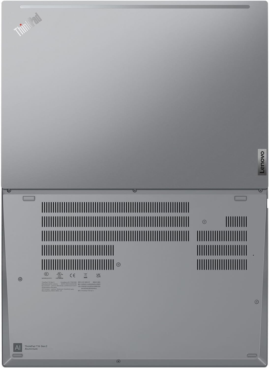 Lenovo ThinkPad T16 Gen 2 Business Laptop (16' FHD+ Touchscreen, Intel 10-Core i7-1355U, 48GB DDR5 RAM, 2TB SSD), Backlit, Fingerprint, FHD IR Webcam, Ethernet, 3-Yr Warranty, Win 11 Pro w/ AI Copilot