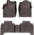 WeatherTech Custom Fit FloorLiners for Toyota Tacoma - 1st & 2nd Row (4712991-478722), Cocoa