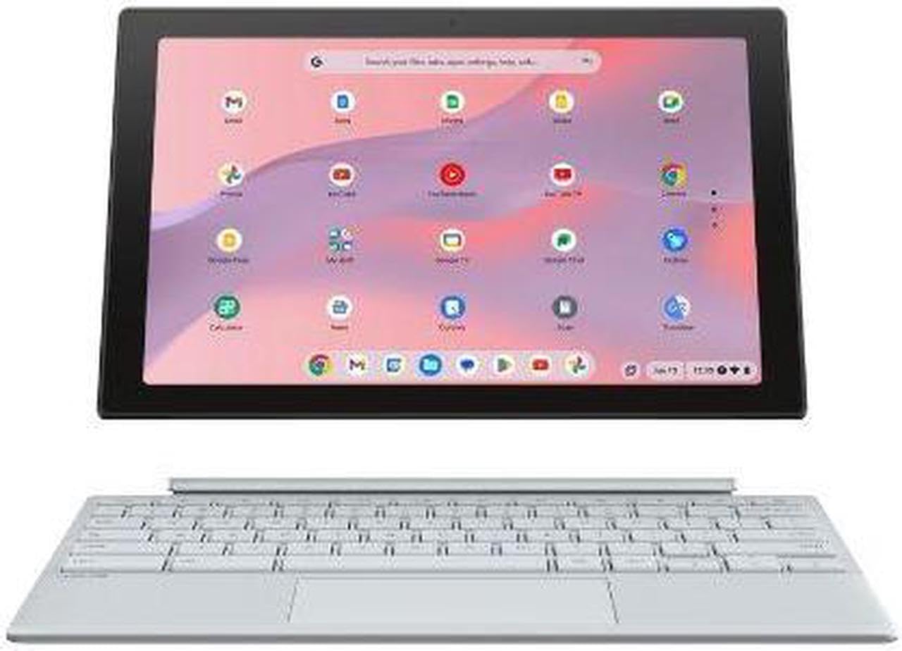 ASUS Chromebook 10.5' WUXGA Touch Laptop MediaTek Kompanio 520 2.0 GHz ARM Mali-G52 MC2 8GB LPDDR4X 128G eMMC ChromeOS - CM3001DM2A-WS88T-S