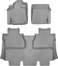 WeatherTech Custom Fit FloorLiners for Toyota Tundra - 1st & 2nd Row (464081-460938), Grey
