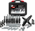 Powerbuilt Harmonic Balancer Puller Set, Remove and Install, Balancers on Car Vehicles and Light Trucks, Thread Adapters - 648994