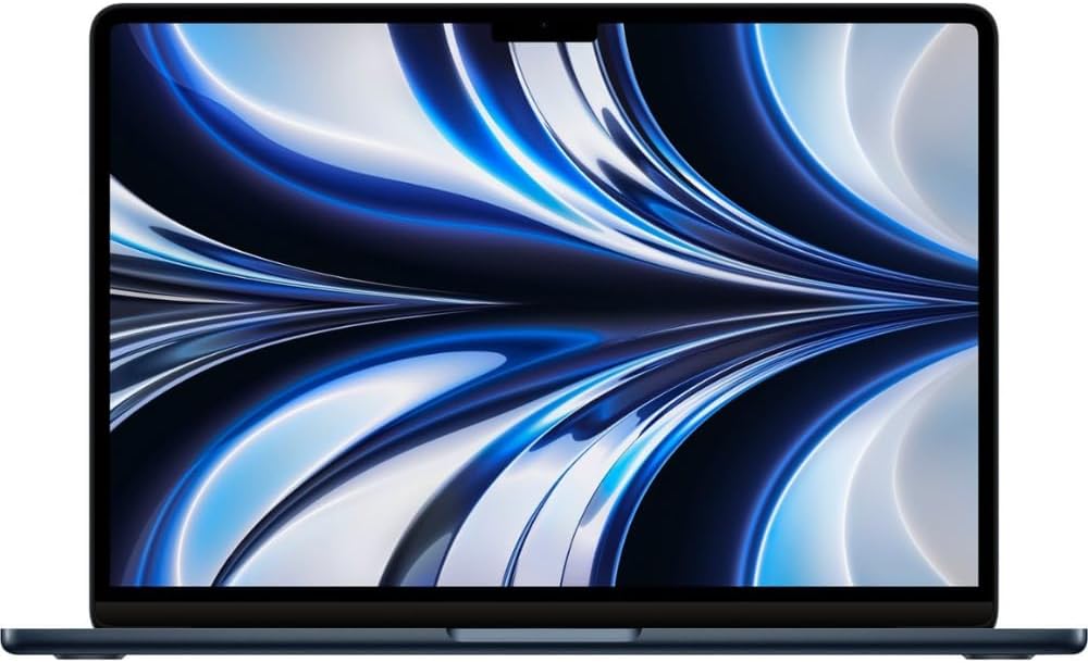 Apple 2022 MacBook Air with Apple M2 Chip (13-inch, 8GB RAM, 1TB SSD Storage) (QWERTY English) Midnight (Renewed)