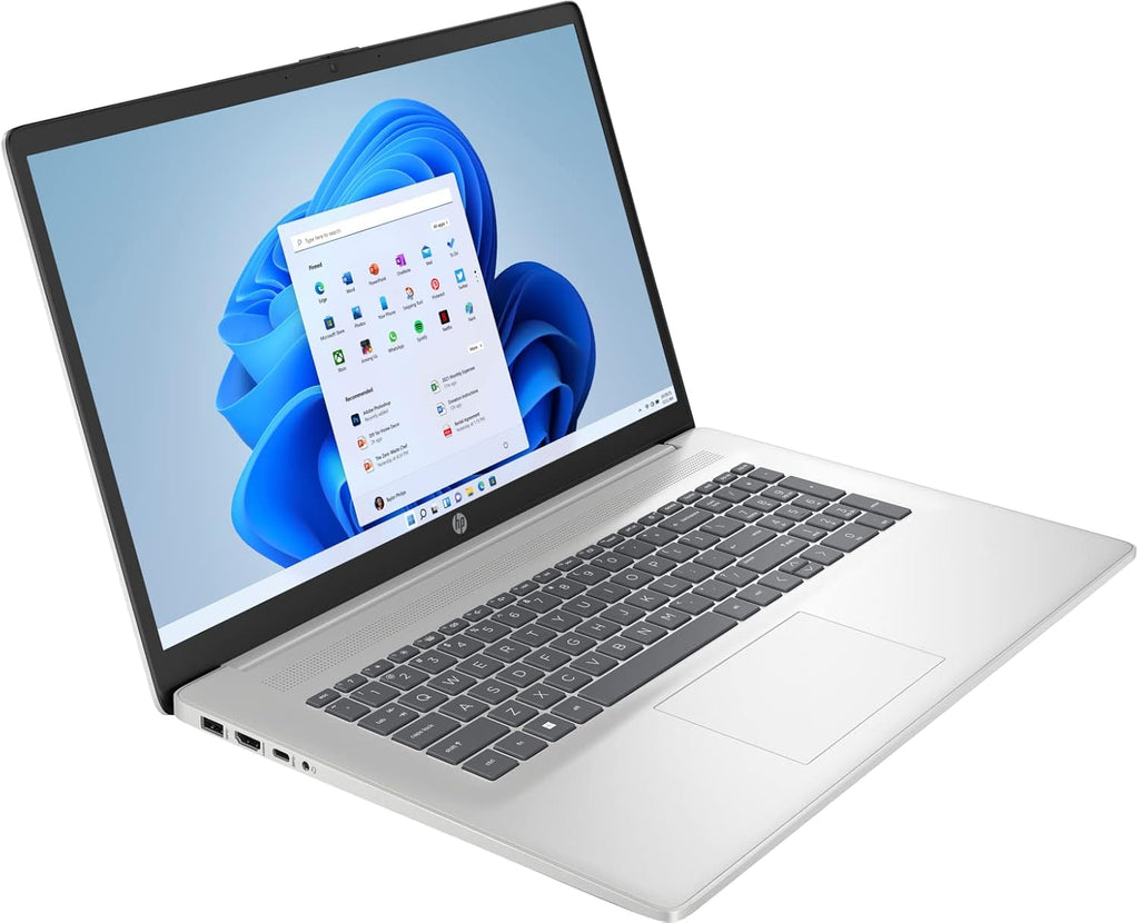 HP 17-CN500 2025 Business Laptop 17.3' FHD IPS 12-Core Intel Ultra 7 255U 16GB DDR5 1TB SSD Intel Graphics Wi-Fi 6 Backlit Keyboard Win11 Pro w/ONT 32GB USB