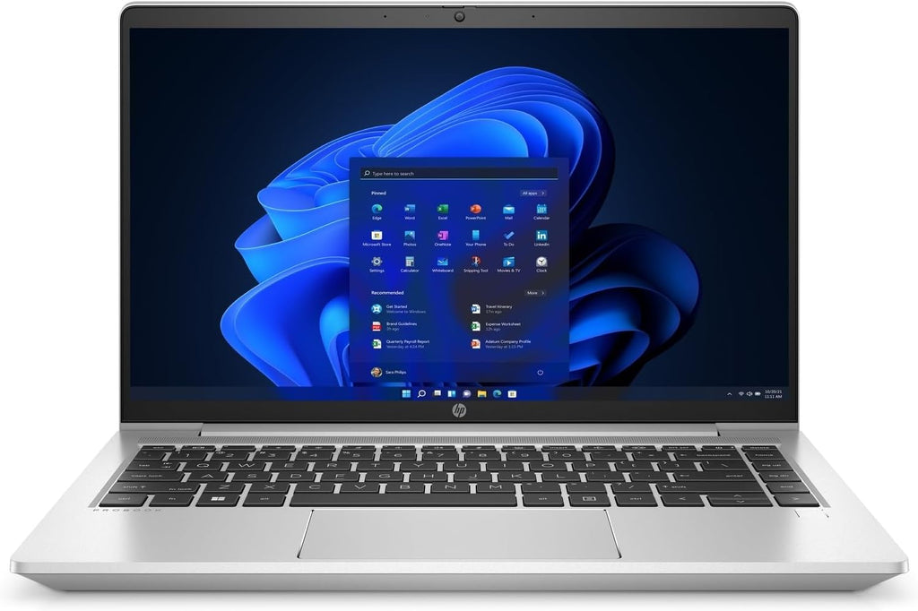HP ProBook 445 G9 Business Laptop (14' FHD Touchscreen, AMD Ryzen 7 5825U, 32GB RAM, 1TB SSD, 8-Core (Beats i7-1165G7)) Fingerprint Reader, Webcam, Ethernet, Wolf Pro Security, Win 11 Pro, Silver