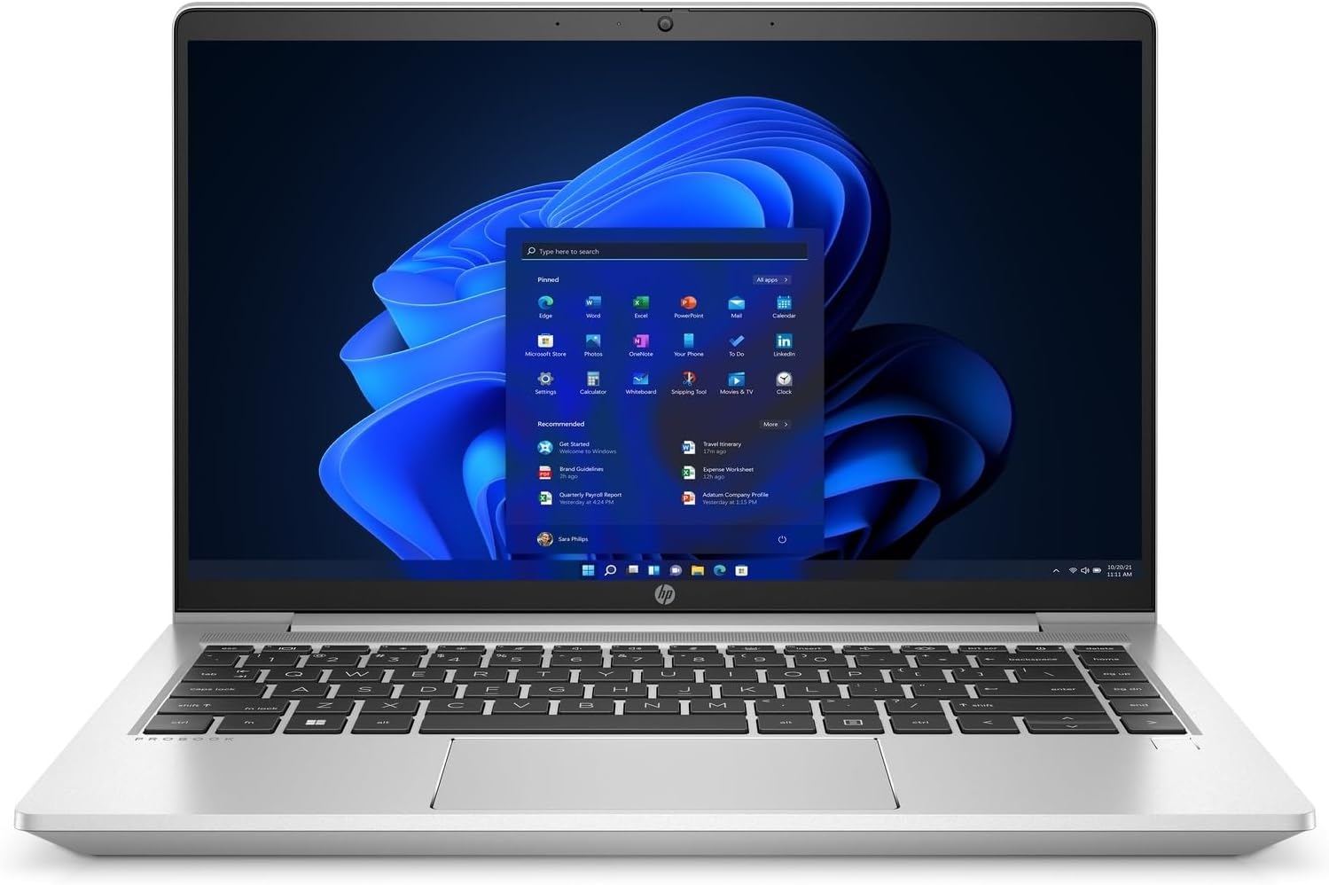HP ProBook 445 G9 Business Laptop (14' FHD Touchscreen, AMD Ryzen 7 5825U, 32GB RAM, 1TB SSD, 8-Core (Beats i7-1165G7)) Fingerprint Reader, Webcam, Ethernet, Wolf Pro Security, Win 11 Pro, Silver