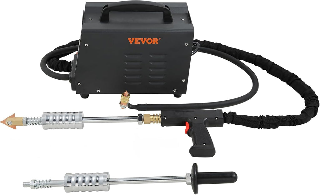 Bestauto VEVOR 110V Spot Welder Dent Puller, 3000W Stud Welder Dent Repair Kit, 7 Models Spot Welding Machine for Car Body Dent Repair