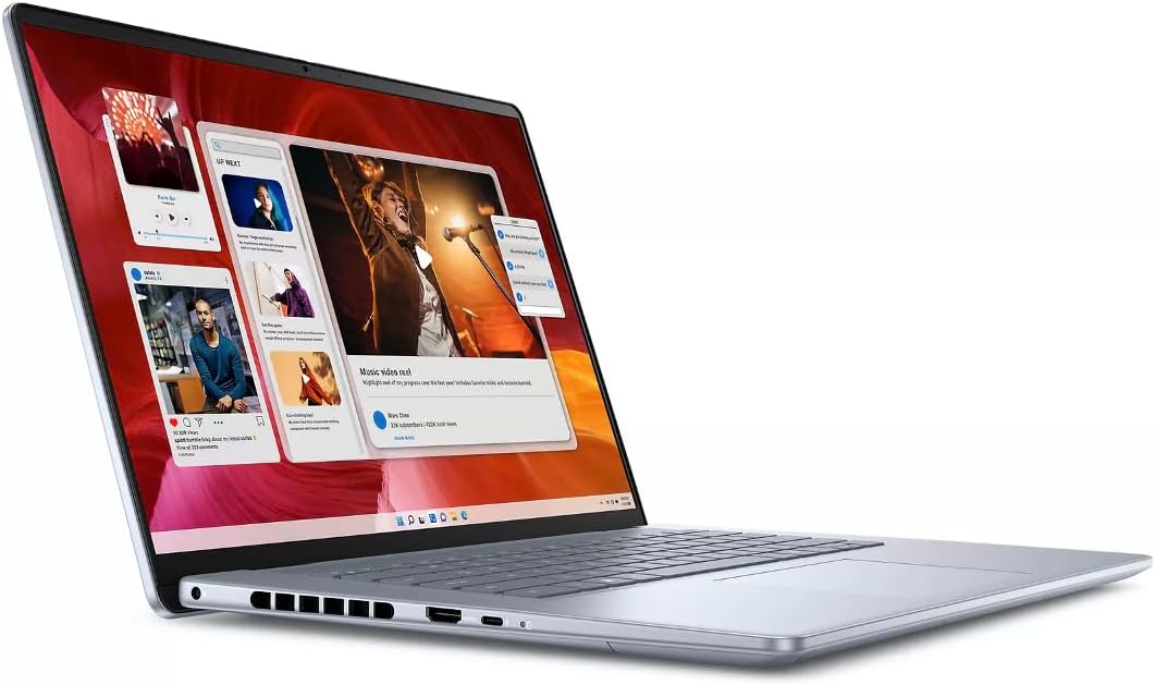 Dell Inspiron 16 Plus 7640 AI Powered Laptop 16.0' IPS WQXGA Display (Intel Ultra 9-185H, 16GB LPDDR5X, 512GB SSD, Intel Arc, Backlit KB, Fingerprint, Win 11 Home)