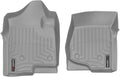 WeatherTech Custom Fit FloorLiners for Chevrolet Silverado, Silverado 2500HD/3500HD, Avalanche - 1st Row (460661), Grey