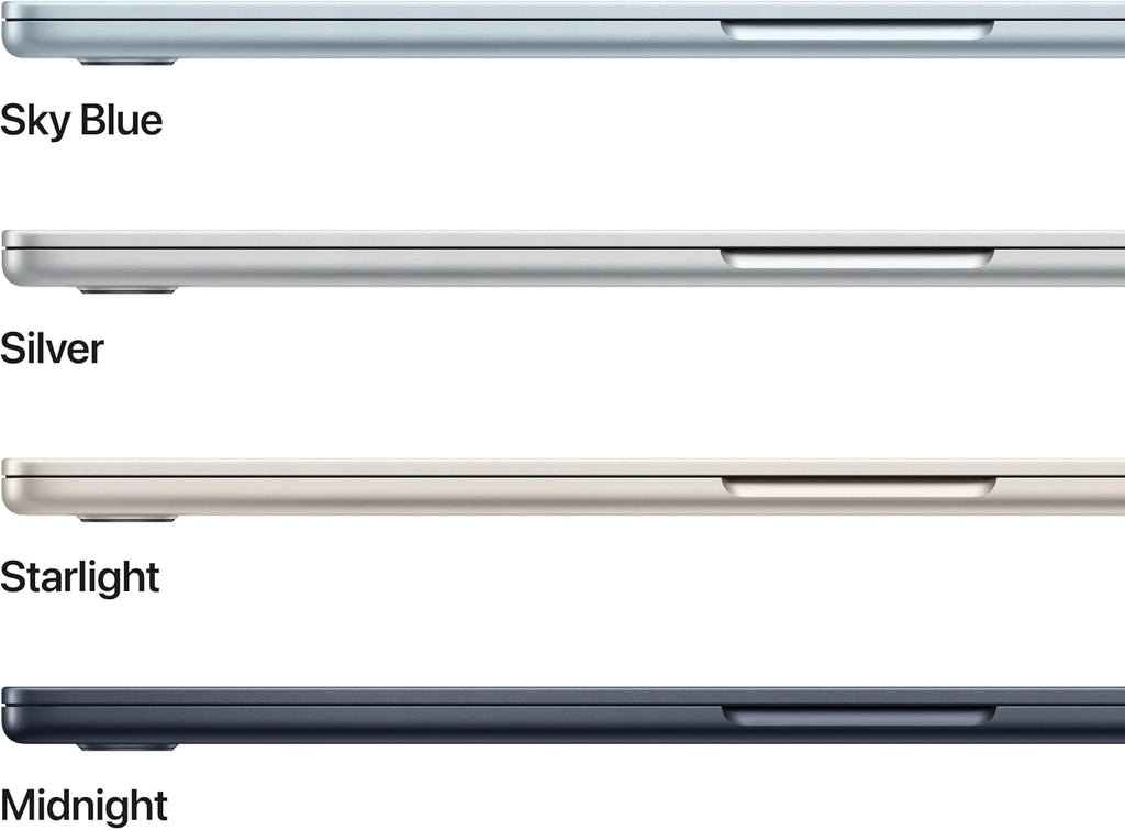 (CTO) Apple 15-in MacBook Air M4 chip w 10C CPU-10C GPU, 1TB SSD, 16GB, 35W - Midnight - Z1DG000FJ - (2025)