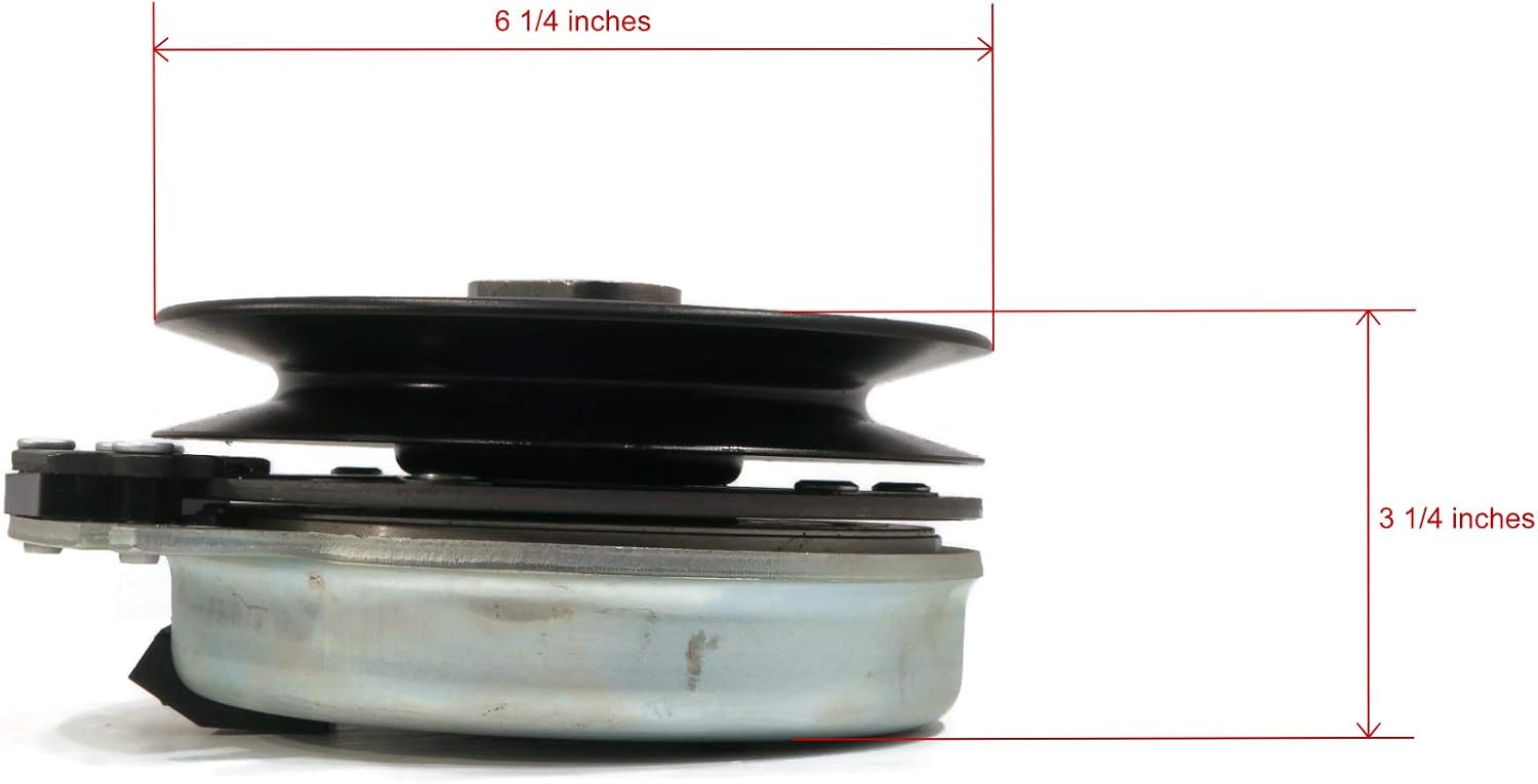 The ROP Shop Electric PTO Clutch with Wire Harness for Toro 1089511, 117-1252, 1171252 Mower