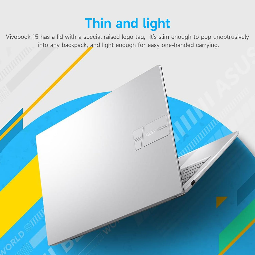 ASUS Vivobook 15.6' Business Laptop, FHD Touchscreen, Intel 10-Core i7, 40GB RAM, 2TB SSD, Backlit KB, HDMI, Win11Pro, Bundle with PCO Notebook Folding Radiator, Laptop Cooler