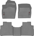WeatherTech Custom Fit FloorLiners for Nissan Rogue - 1st & 2nd Row (461644-1-2), Grey