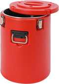 Insulated Stainless Steel Ice Bucket with Lid 40L Insulated Bucket Insulated Soup Container Extra Large Elegant Party Bucket Insulated Soup Carrier Bar Accessories